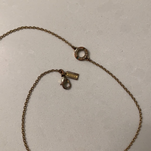 Coach necklace. 17 inches long - Picture 2 of 2